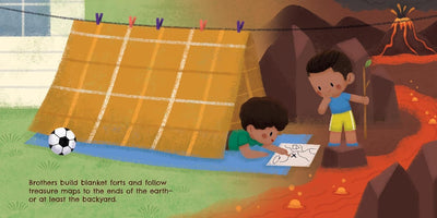 Brothers Are Brothers Forever: A Board Book about Sibling Love - Twinkle Twinkle Little One