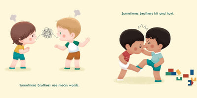 Brothers Are Brothers Forever: A Board Book about Sibling Love - Twinkle Twinkle Little One