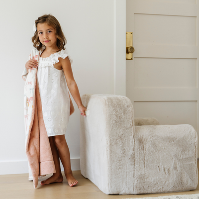 Personalized Cuddle Children's Chair - Twinkle Twinkle Little One