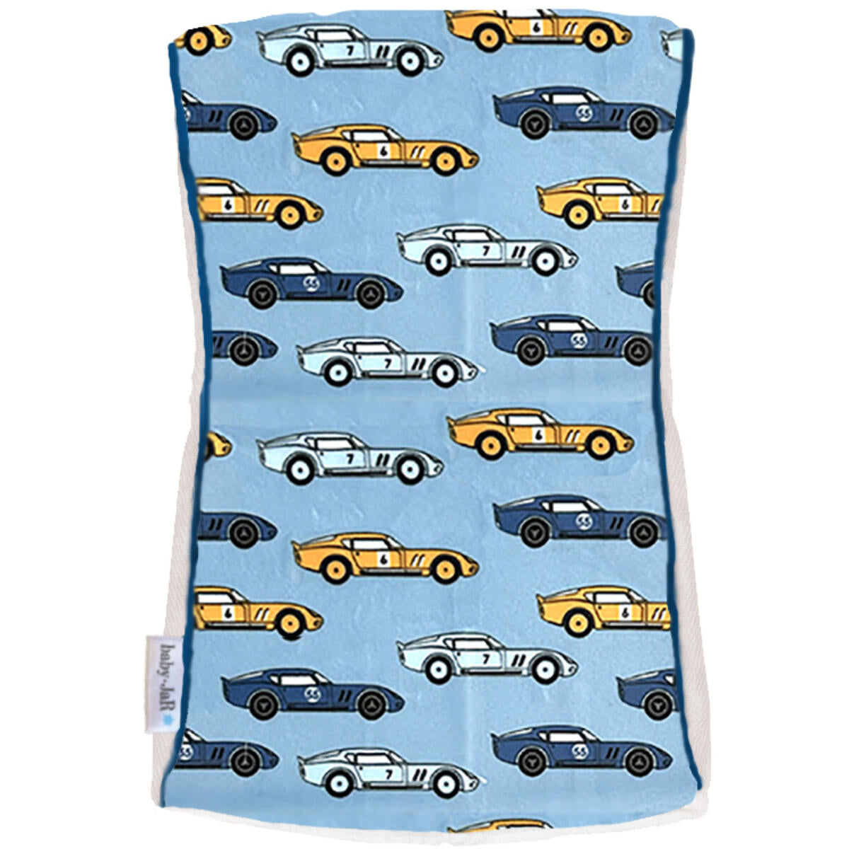 Race Cars Burp Cloth - Twinkle Twinkle Little One