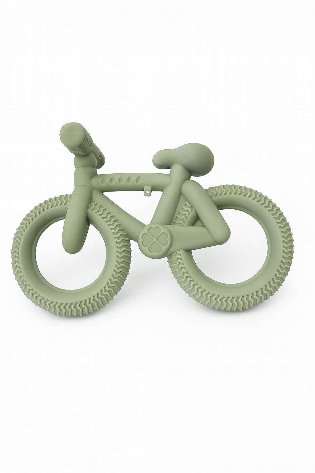 Silicone Green Bike Teether - Twinkle Twinkle Little One