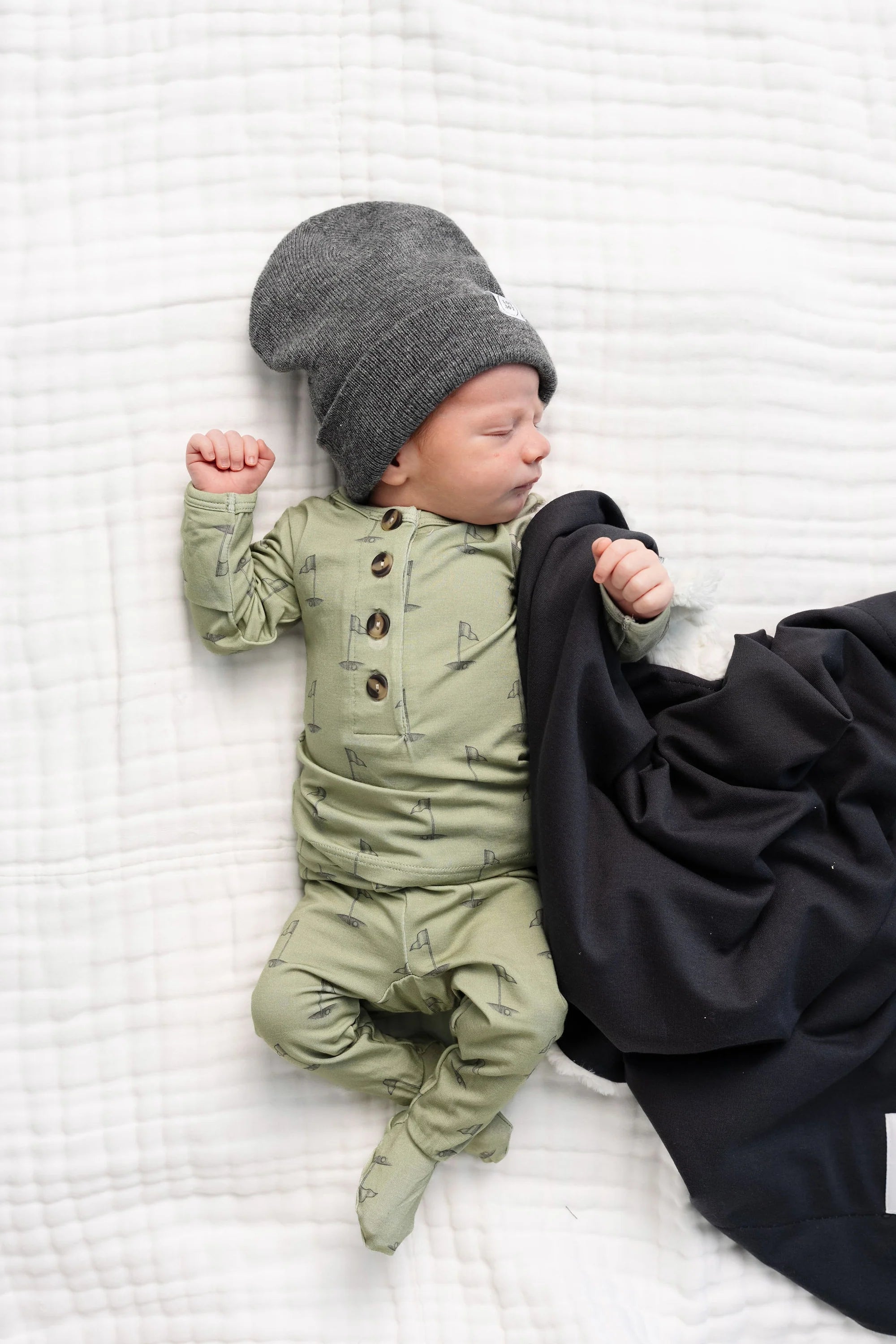 Lou Lou & Company Cal Top, Bottoms + Hat Set