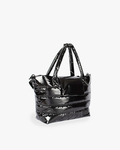 7 A.M. Enfant Capri Diaper Crossbody Bag - Black Polar - Twinkle Twinkle Little One