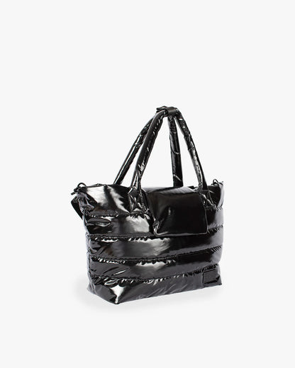 7 A.M. Enfant Capri Diaper Crossbody Bag - Black Polar - Twinkle Twinkle Little One