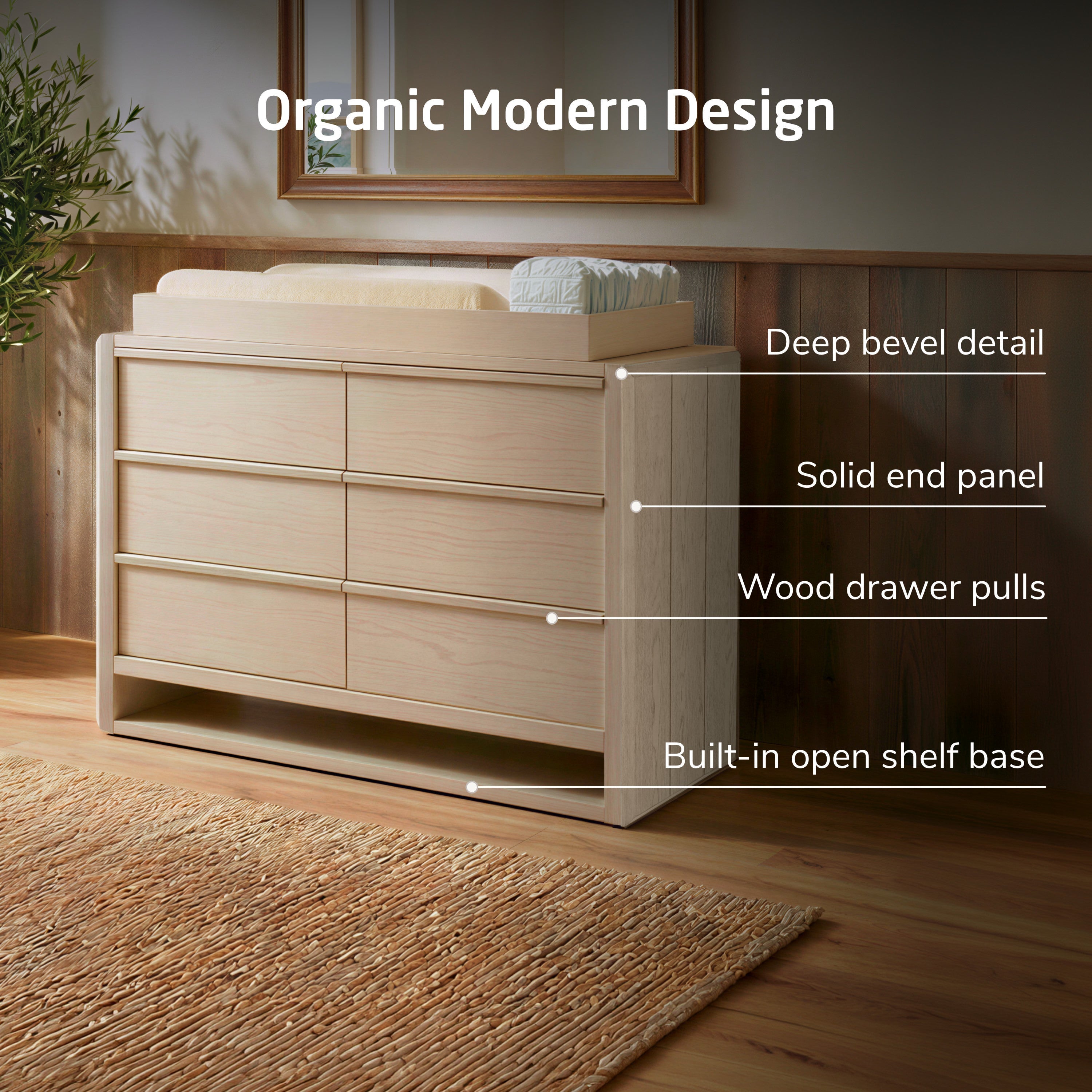 Maxi-Cosi Nursery NorCal 6-Drawer Dresser