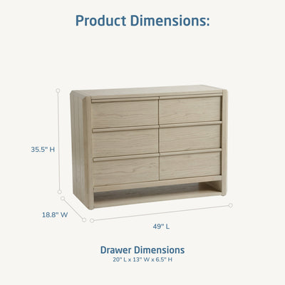 Maxi-Cosi Nursery NorCal 6-Drawer Dresser