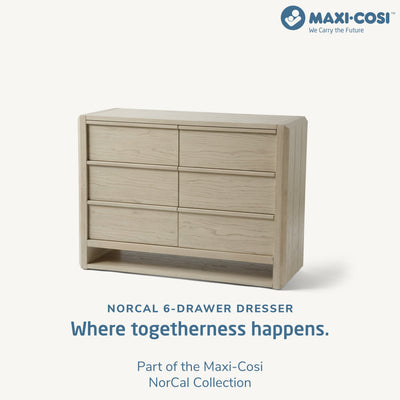 Maxi-Cosi Nursery NorCal 6-Drawer Dresser