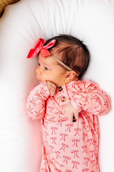 Lou Lou & Company Claire Knotted Gown - Twinkle Twinkle Little One