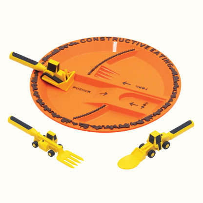 Construction Utensil and Plate Combo - Twinkle Twinkle Little One