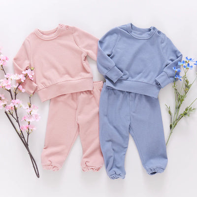 Baby Cordy Set - Light Blue - Twinkle Twinkle Little One