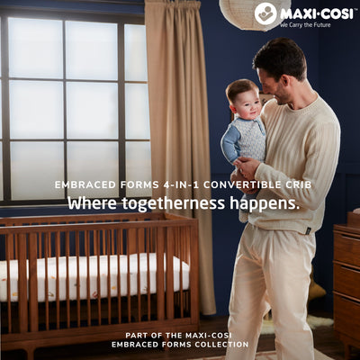 Maxi-Cosi Nursery Embraced Forms 4-in-1 Convertible Crib | PRESALE