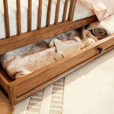 Maxi-Cosi Nursery Quiet Luxury 6-in-1 Convertible Crib with Toddler Bed/Daybed Conversion Kit | PRESALE