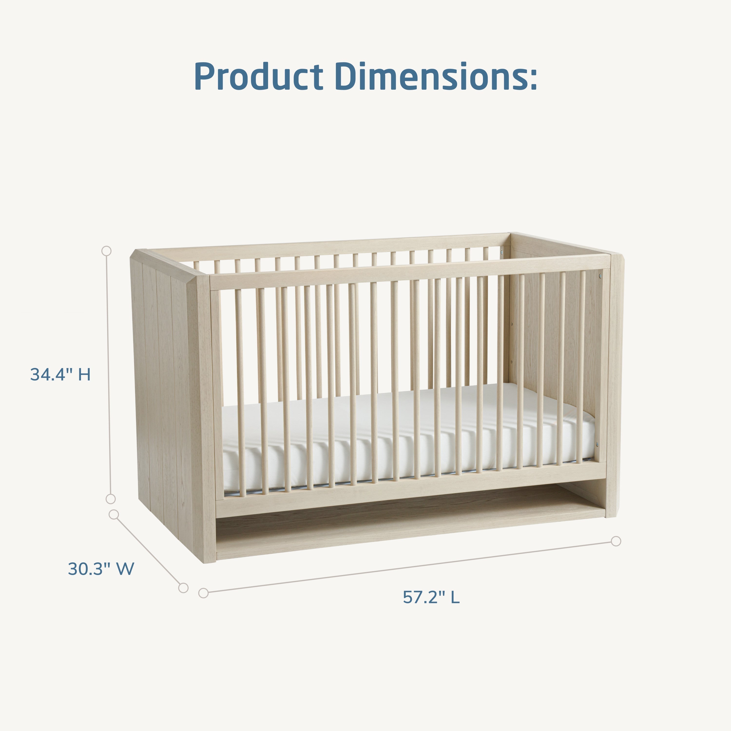 Maxi-Cosi Nursery NorCal 4-in-1 Convertible Crib
