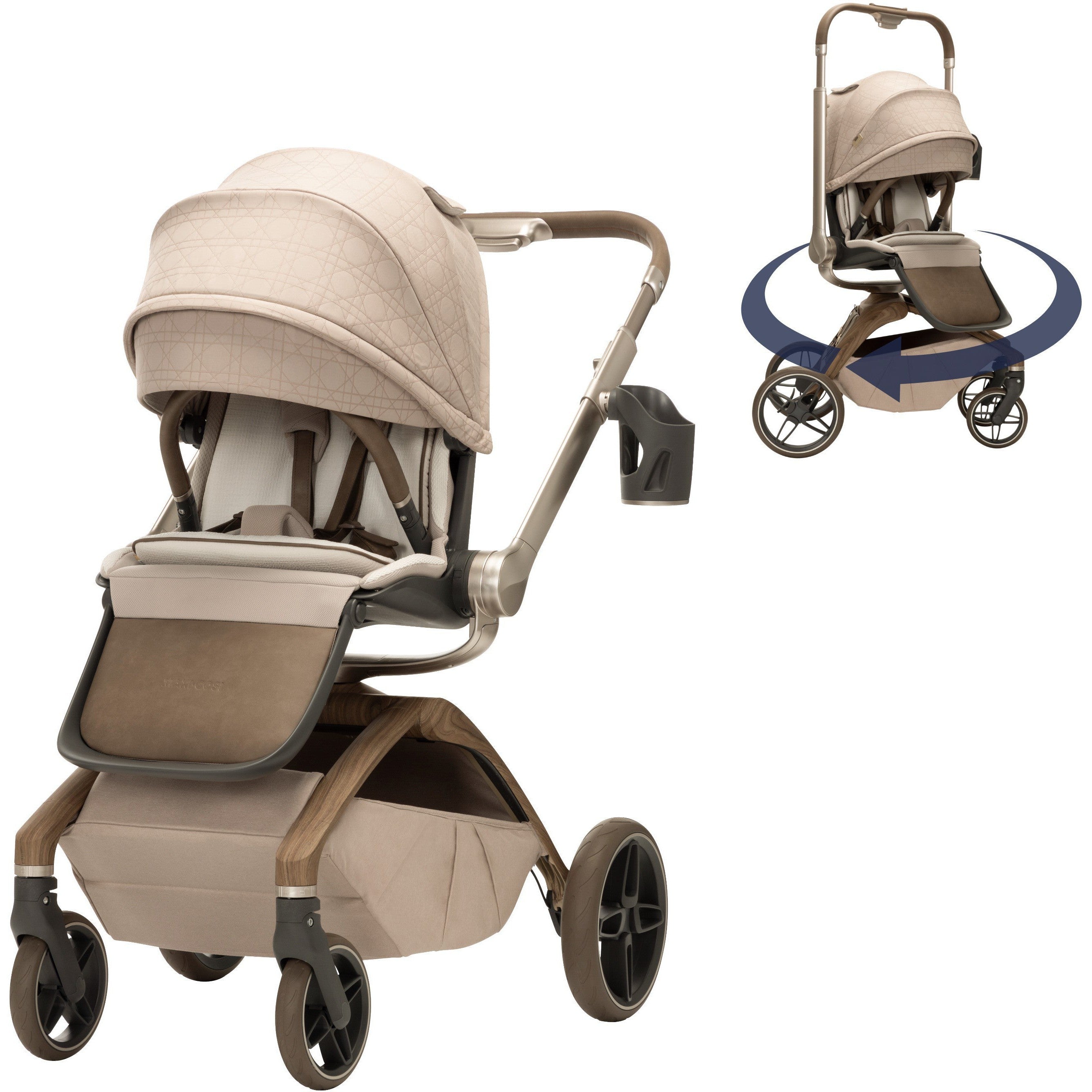 Maxi-Cosi Kindred Tana 360° Rotating Modular Stroller - 0