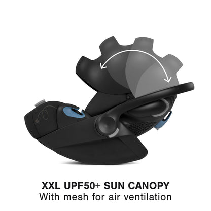 Cybex Cloud G Lux Comfort Extend Infant Car Seat with SensorSafe