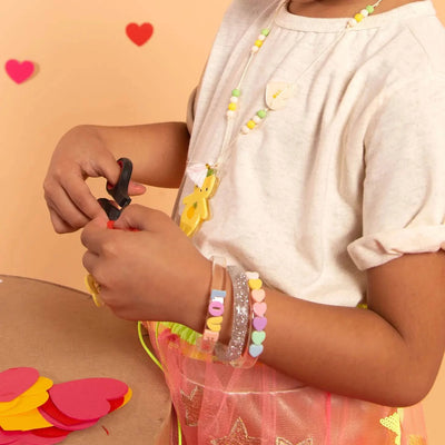 Candy Color Love Hearts Bangles (Set of 3) - Twinkle Twinkle Little One