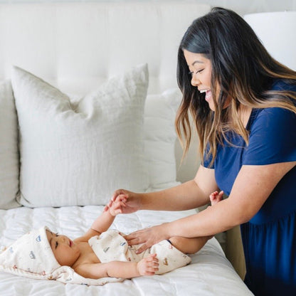 Infant Hooded Towel - Twinkle Twinkle Little One