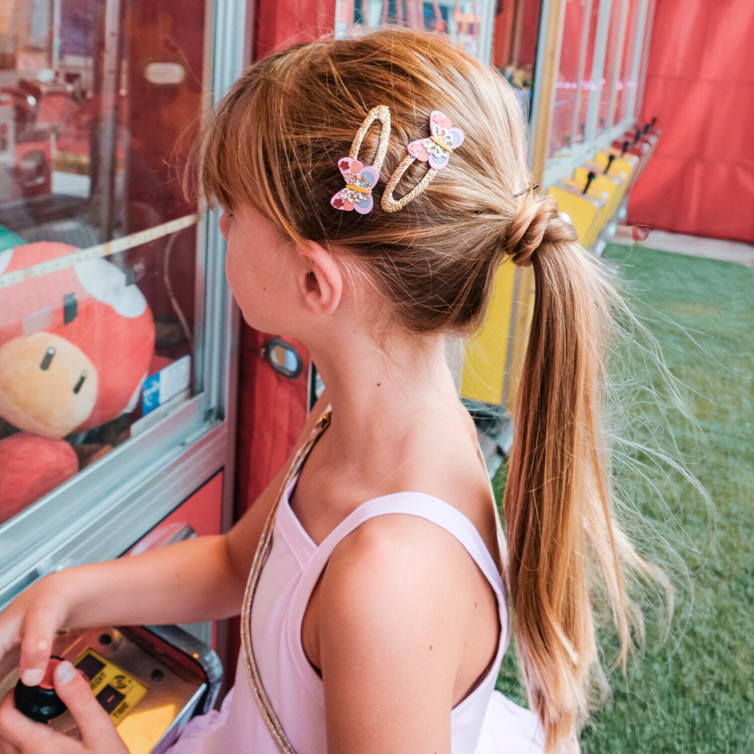 Carnival Butterfly Hair Clips