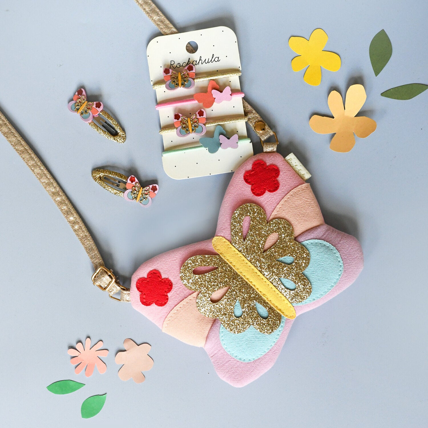 Carnival Butterfly Hair Clips