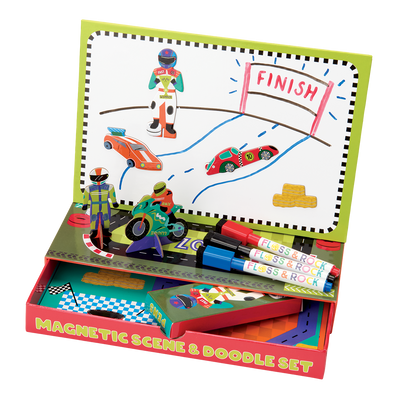 Cars Magnetic Scene & Doodle Set image 2