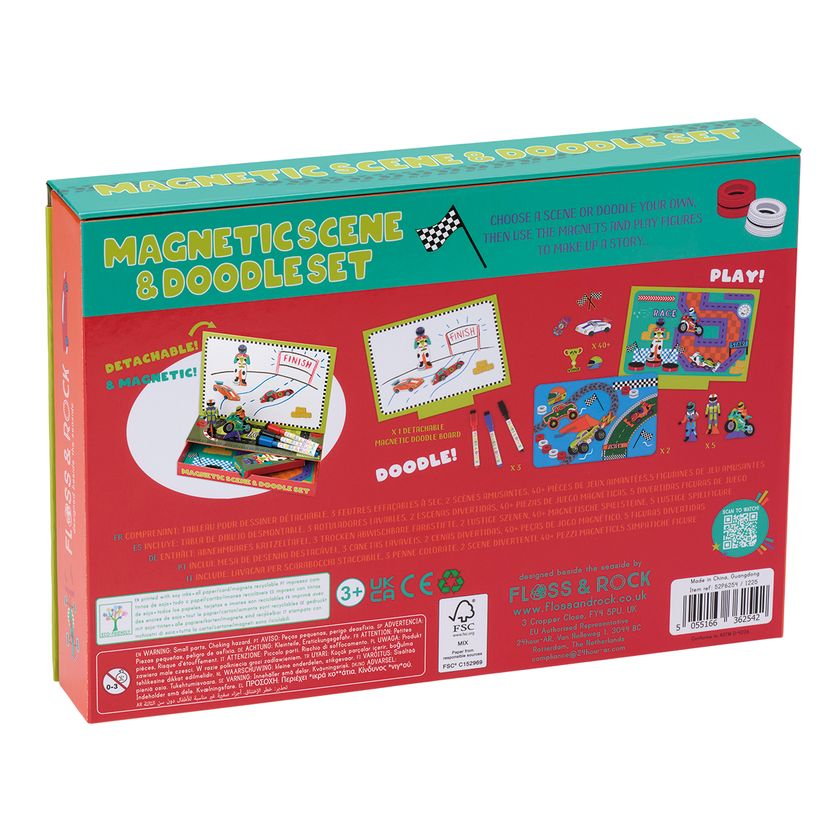 Cars Magnetic Scene & Doodle Set image 3