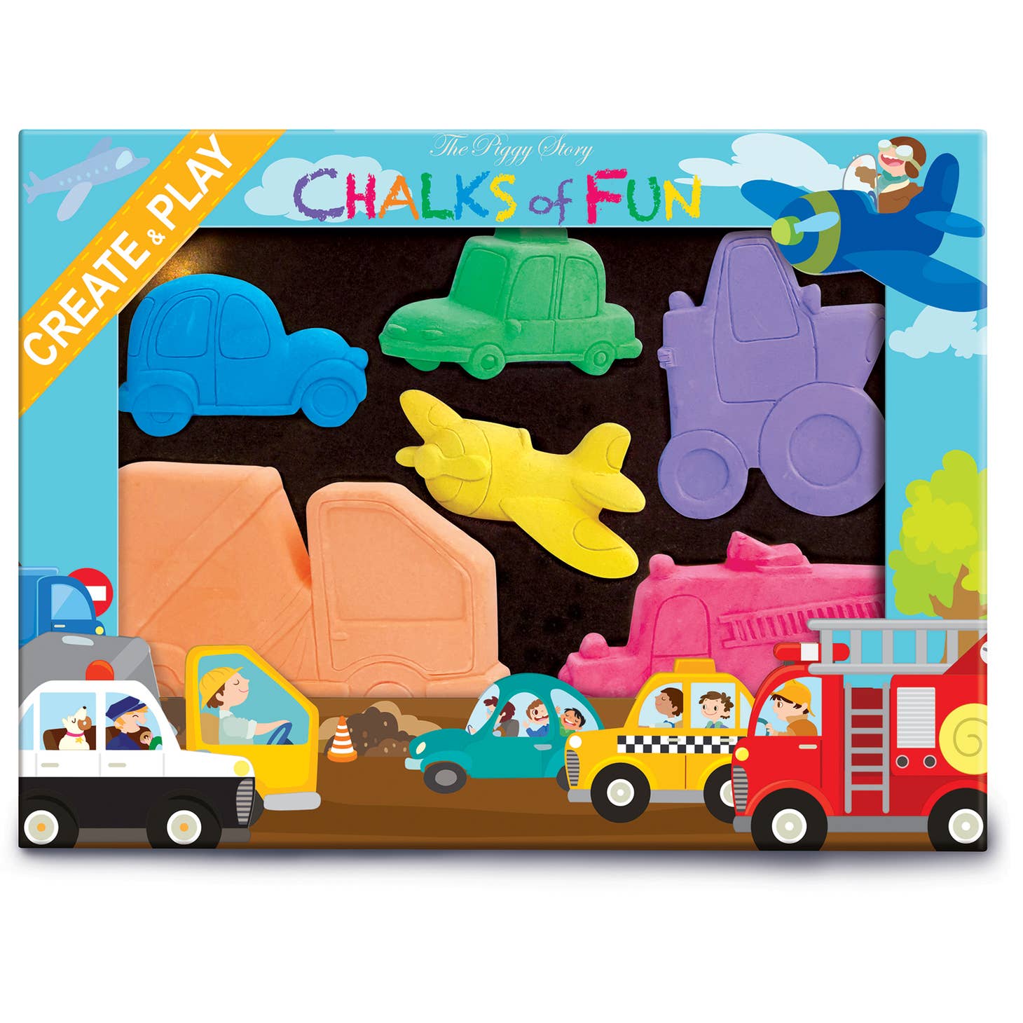 Cars & Trucks Chalks of Fun - Twinkle Twinkle Little One