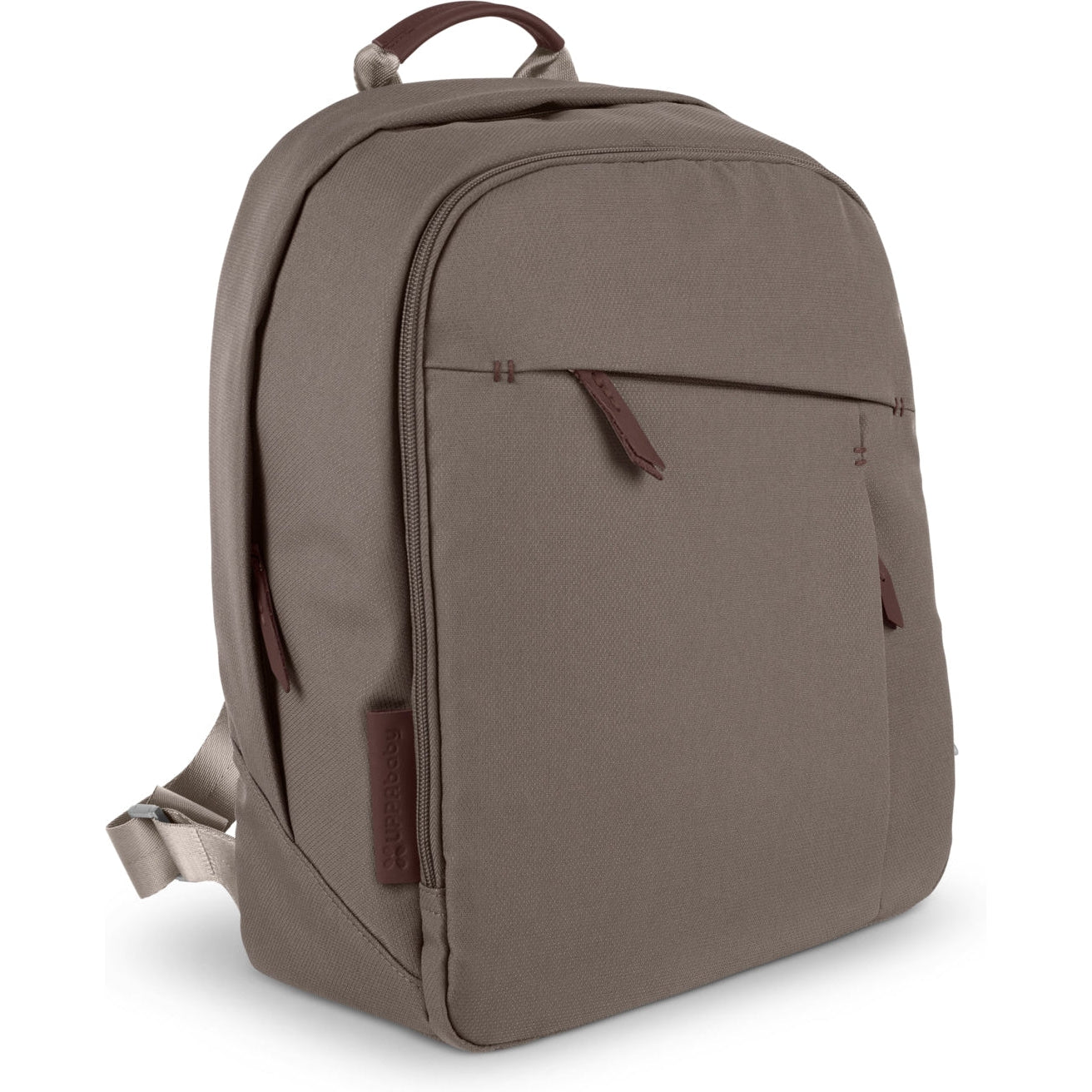 Buy theo-dark-taupe-chestnut-leather UPPAbaby Changing Backpack