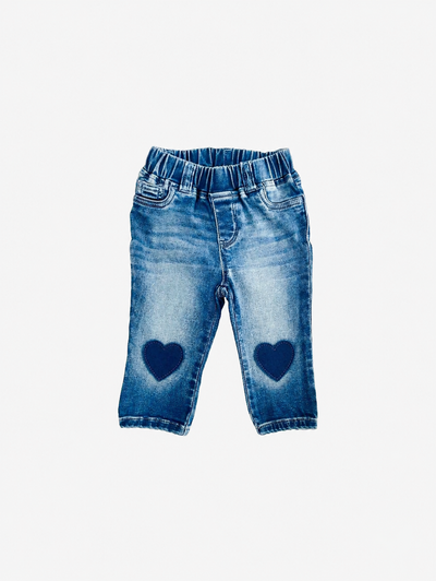 Heart Patch Jeggings