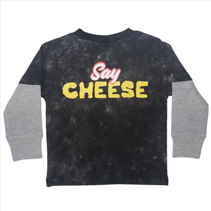 Cheese Twofer Thermal Long Sleeve Tee - Twinkle Twinkle Little One