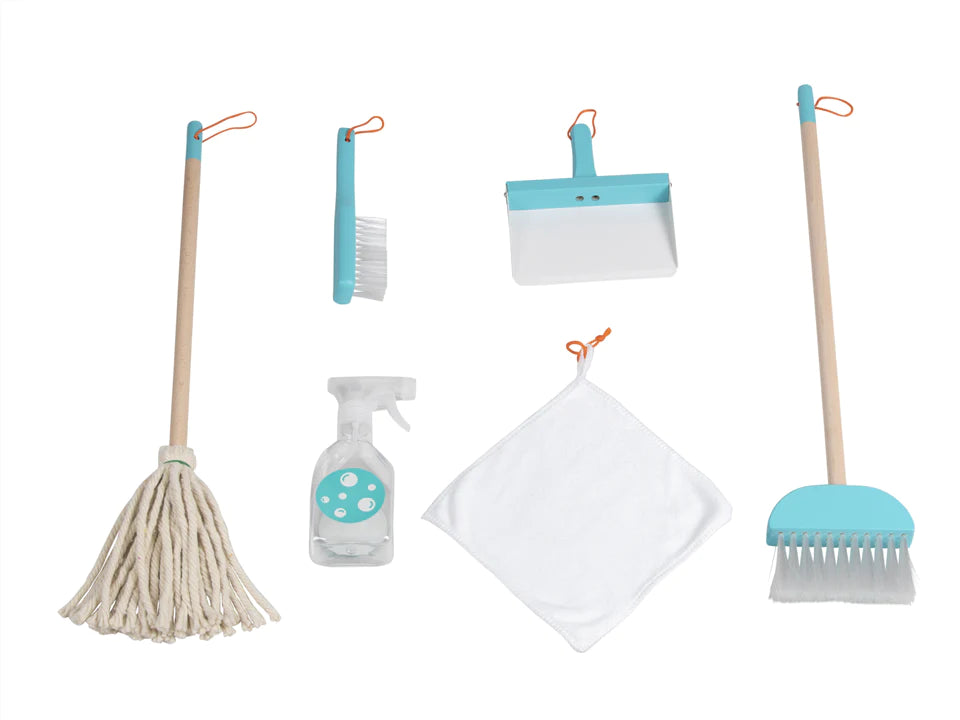 Kids Cleaning Set - Aqua - Twinkle Twinkle Little One