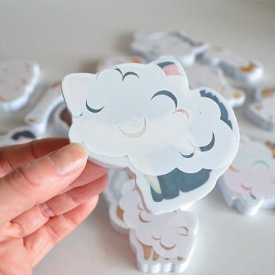 Colour Changing Bath Stickers Muddy Paws - Twinkle Twinkle Little One