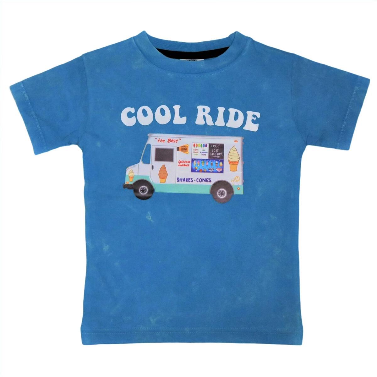 Cool Ride Ice Cream Truck Enzyme Tee - Twinkle Twinkle Little One