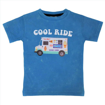 Cool Ride Ice Cream Truck Enzyme Tee - Twinkle Twinkle Little One