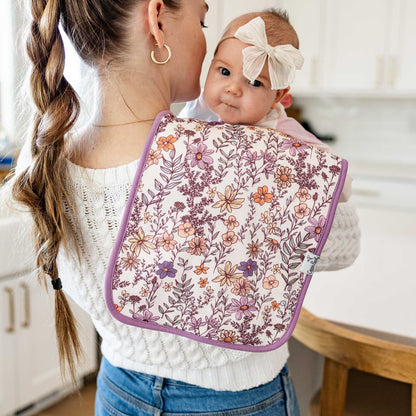 Flora Premium Burp Cloths - Twinkle Twinkle Little One