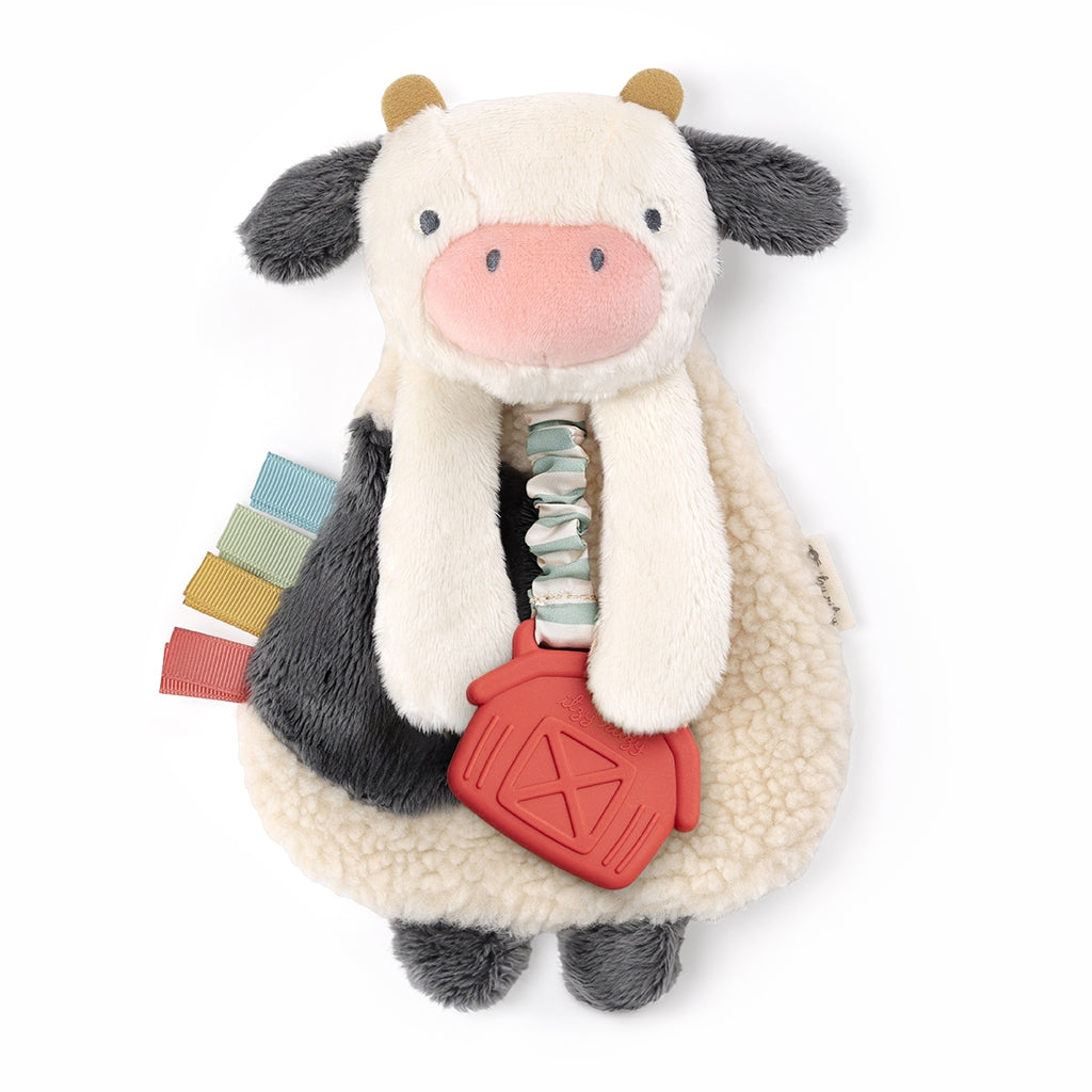 Itzy Lovey™ Plush And Teether Toy - Cow