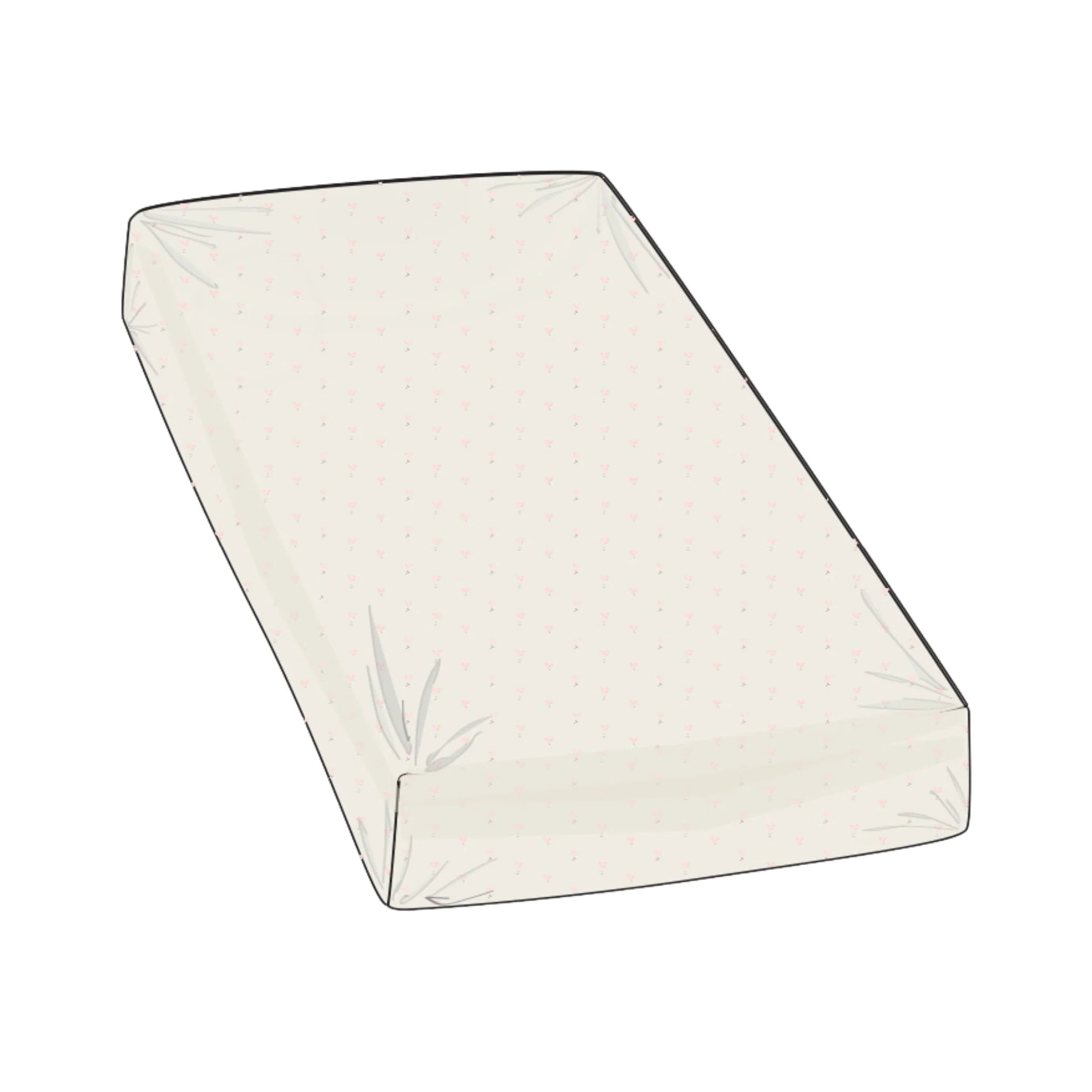 CRIB SHEET - HEART BALLOON