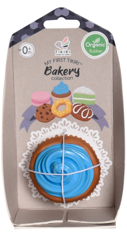 Cupcake Natural Rubber Teether, Rattle & Pretend Play - Twinkle Twinkle Little One