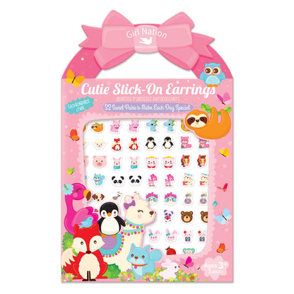 Cutie Stick-On Earrings - Animal Friends - Twinkle Twinkle Little One