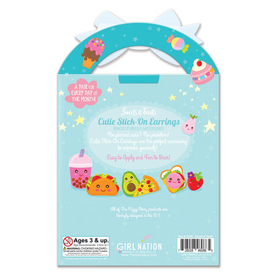 Cutie Stick-On Earrings - Sweet Treats - Twinkle Twinkle Little One