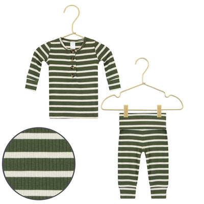 Tyler Top, Bottom & Top Knot Hat Set - Twinkle Twinkle Little One