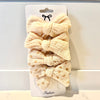 Tied Muslin Bow Clips - Twinkle Twinkle Little One