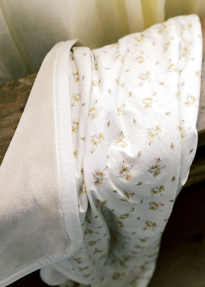 Dainty Floral Cuddle Blanket