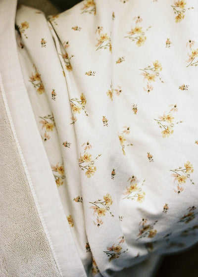 Dainty Floral Cuddle Blanket