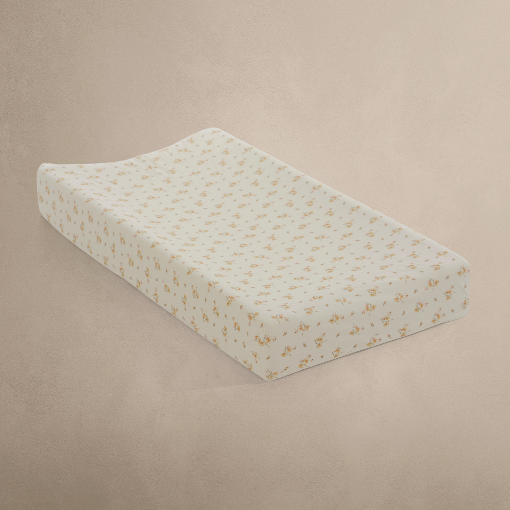 'Dainty Floral' Changing Pad Cover - Twinkle Twinkle Little One