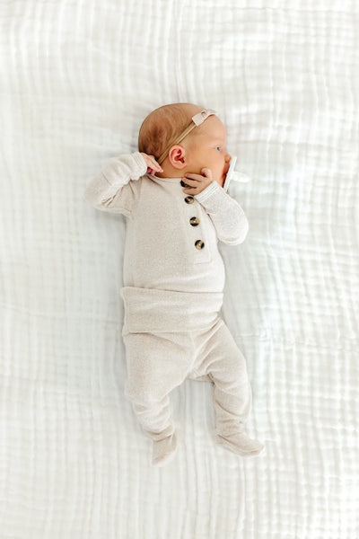 Lou Lou & Company Dakota Plush Top, Bottoms + Hat Set