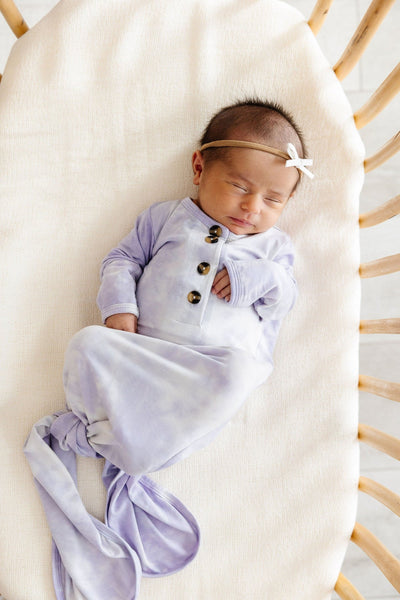 Lou Lou & Company Dani Knotted Gown - Twinkle Twinkle Little One