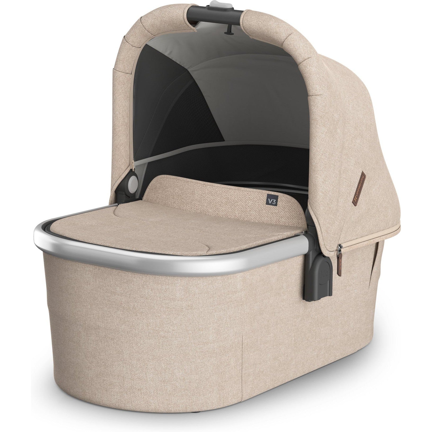 Buy declan-oat-melange-silver-frame UPPAbaby Bassinet V3 for Vista, Cruz, Ridge &amp; Minu