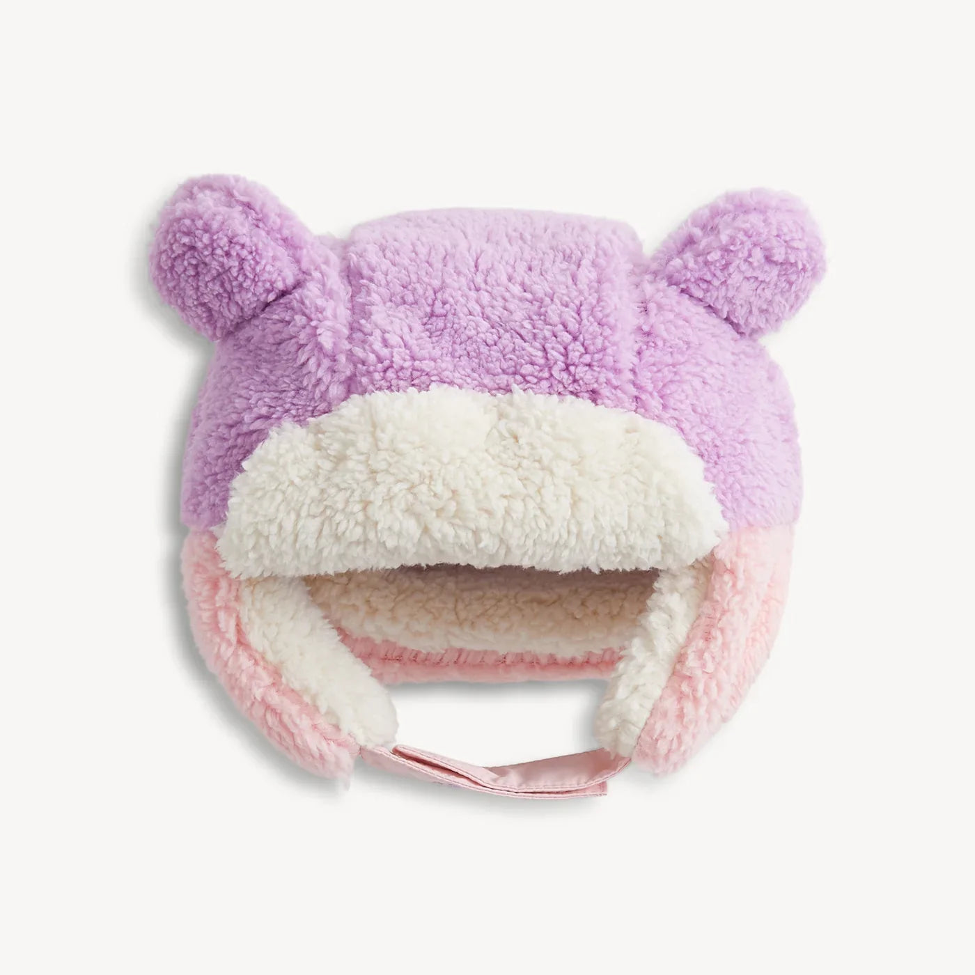 Magnetic Me Pink Colorblock Sherpa Hat