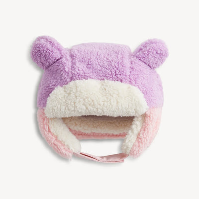 Magnetic Me Pink Colorblock Sherpa Hat