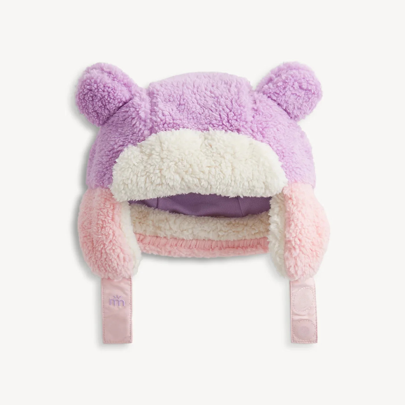 Magnetic Me Pink Colorblock Sherpa Hat